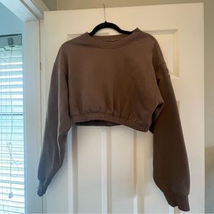 ALO Devotion Pullover Fleece Crop